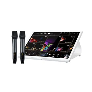 Neueste einzigartige InAndOn Neueste 15.6 5 in1 1T Karaoke System Design Touchscreen Android-System 5 in1 Karaoke Player