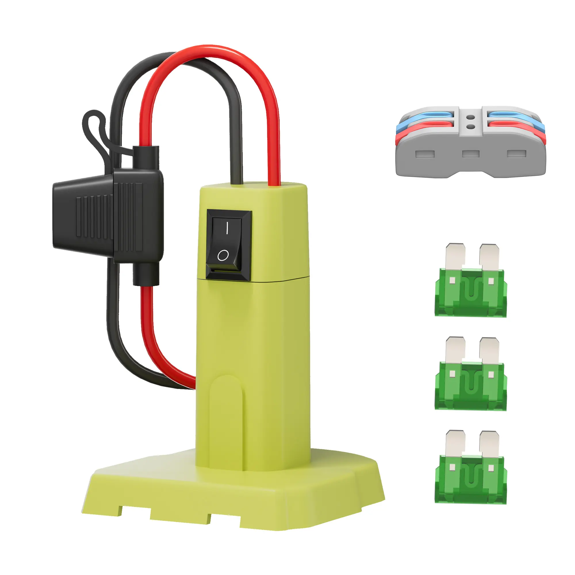 Power Wheel Adapter 12awg Wire 18V Batterij Adapter Batterij Converter Adapter Met Zekeringen En Connectoren Voor Robotachtige Rc Auto Speelgoed