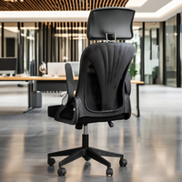 Chaise de bureau ergonomique moderne et table d'étude pliable en tissu Offre Spéciale design en maille pour bureau à domicile style 6809