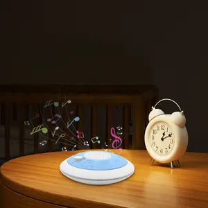 Macchine personalizzate per il suono del sonno e luce notturna rilassanti suoni della natura macchina portatile per il rumore bianco per il bambino