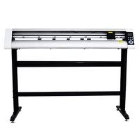 Plotter de corte de vinilo, máquina trazadora cortadora de etiquetas de 1350mm y 48 pulgadas con función de contorno automático