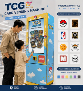 Distributeur automatique de cartes à collectionner Pokémon intelligent avec lecteur de cartes pour la vente de cartes-cadeaux, cartes sportives et packs de cartes Pokémon - Product Image 2
