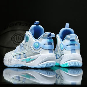 Chaussures de basketball OEM à la mode avec <span class=keywords><strong>semelle</strong></span> en caoutchouc pour l'extérieur chaussures de sport plates personnalisées pour hommes style <span class=keywords><strong>basket</strong></span>-ball - Product Image 2