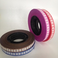 Machine à banderole à billets de 20mm, bande de papier kraft brun thermofusible, rouleau de liaison d'argent