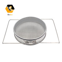 Outil Apiculture 304SS Double filtre à miel, filtre à miel, filtre à jus/huile/liquide, filtre à impuretés