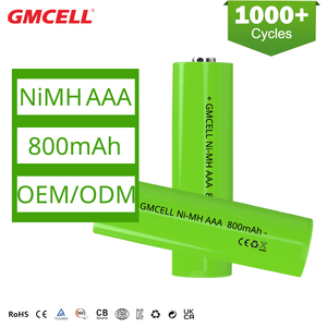 Fournisseur de batteries Ni-MH OEM, cellules de batterie AAA 600/1000/800mAh pour pack de batteries de brosse à dents électrique - Product Image 1