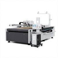 Machine de découpe automatique de carton, machine à découper le carton alvéolé, couteau à carton ondulé, traceur oscillant numérique à plat