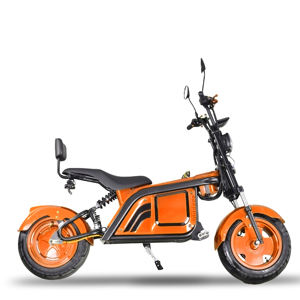 Scooter Eléctrico Plegable de 60V con Carro de <span class=keywords><strong>Golf</strong></span> <span class=keywords><strong>Pro</strong></span> para Adultos, Motocicleta de 2 Ruedas, Velocidad Máxima 80km/h, Neumático Grueso - Product Image 3