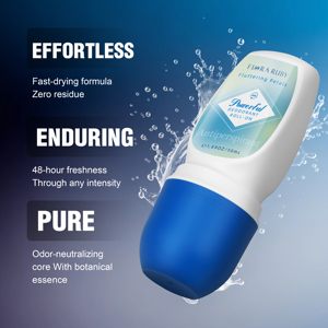 Production professionnelle de déodorants roll-on hydratants pour femmes et hommes, parfum longue durée. - Product Image 4