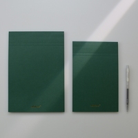 Échantillon gratuit Bloc-notes ligné quadrillé vierge A4 A5 A6 A7 B5 Logo personnalisé Taille disponible Style simple Bloc-notes détachable Bloc-notes d'écriture
