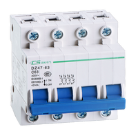 1 amp mini circuit disjoncteur PC Portable 1p/2p/3p/4p Mini Circuit Disjoncteur Petit DC Disjoncteur