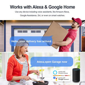 Ouvre-porte de garage <span class=keywords><strong>automatique</strong></span> intelligent WiFi Tuya de haute qualité 1080P jusqu'à 64G avec caméra PST-WGD002 - Product Image 4