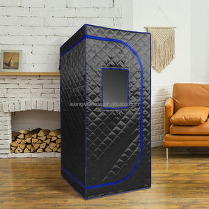 Carpa de Sauna infrarroja de carbono plegable portátil para una persona, diseño moderno para dormitorio, apartamento, sala de estar, almacén eléctrico - Product Image 2