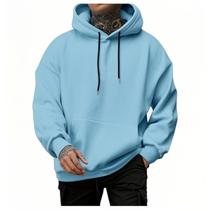 Wholesale Athletic 100% Cotton Gym Hoodies for Men Comfortable Oversized Multi-Colors 3D Embroidery Applique Spring Print - Product Image 1