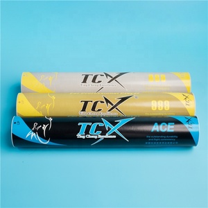 Venta Especial <span class=keywords><strong>TCX</strong></span> 999: Volantes de Plumas de Ganso de Alta Calidad para Torneos, con 3 Capas de Corcho - Product Image 6