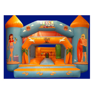Château gonflable gonflable avec toboggan et piscine, maison gonflable princesse - Product Image 5