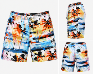 Shorts de sport personnalisés pour hommes, shorts athlétiques à sublimation, séchage rapide, respirants, pour la course à pied, la gym, la remise en forme, la plage - Product Image 2
