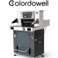Cortadora de Papel Hidráulica WD-5310L de 530 mm de Alta Precisión, Máquina Cortadora de Papel Controlada por Programa