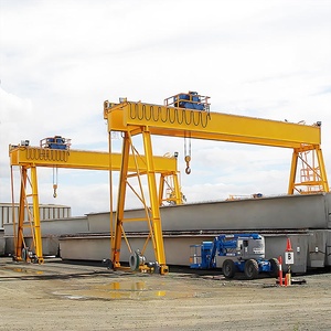 Grue <span class=keywords><strong>portique</strong></span> à double poutre robuste de type MG, à roulement direct sur rail et sur sol, 20 tonnes, 30 tonnes, 50 tonnes, 100 tonnes, à vendre - Product Image 4
