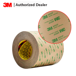 Transparante <span class=keywords><strong>3m</strong></span> <span class=keywords><strong>468mp</strong></span> 0,13mm Kleefbandrol 305mm*55m Dubbelzijdige Acryl Tape voor Hittebestendige Tape - Product Image 3