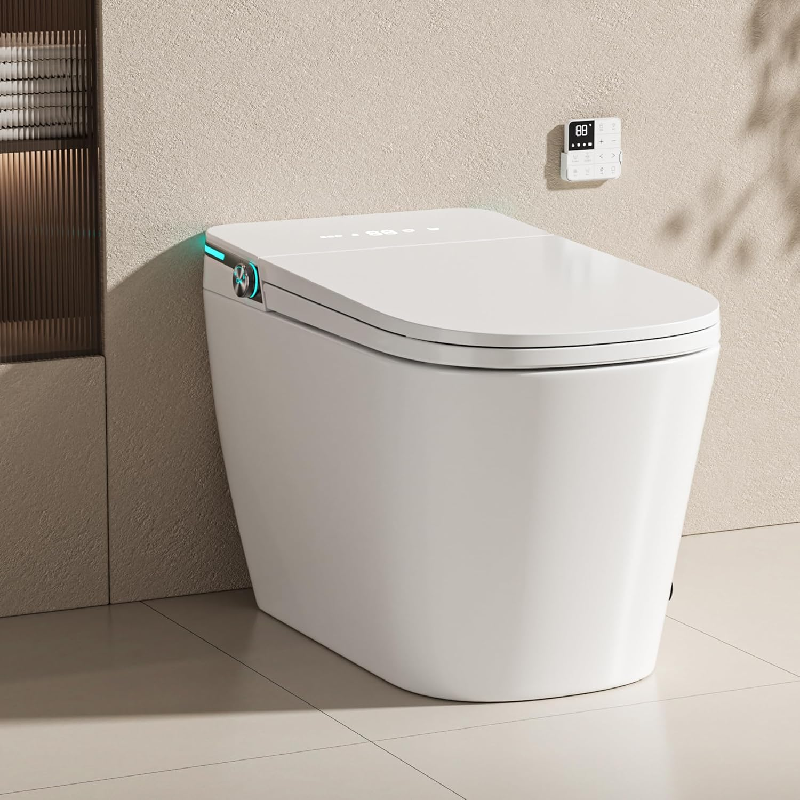 Tankless Smart Toilet With Built-In Bidet, Heated Barbados | Ubuy