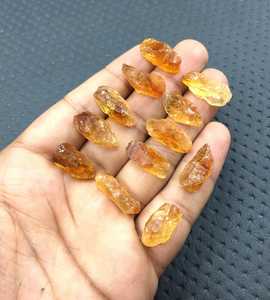 Gema rugosa de citrino Natural, colgante de corte Natural de alta calidad - Product Image 4