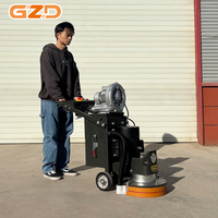 Machine à meuler le béton GZD, 4 kW, électrique, avec aspiration de poussière et lampe, fournie par l'usine