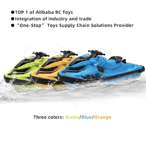 AiJH Rc barco Control remoto lancha eléctrica modelo <span class=keywords><strong>de</strong></span> alta velocidad 2,4G agua Rc lancha motora Juguetes - Product Image 3
