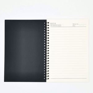 Factory Wholesale Custom A5 Spiral Binding Kraft Paper <b>Notebook</b> 80 Sheets <b>Lined</b> Dotted Blank Pages Gift Option - Product Image 3