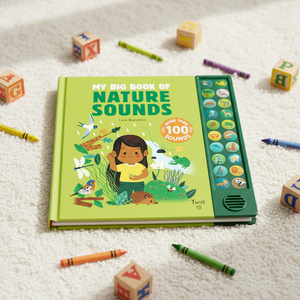 Livre sonore personnalisé avec chansons et comptines, jouet éducatif pour les enfants adorables - Product Image 1