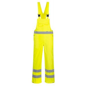 PORTWEST - S388YERXXXL Babero amarillo sin forro de alta visibilidad y abrazadera-EAN 5036108253111 ROPA DE TRABAJO DE 2017 - Product Image 1