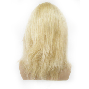 Wholesale Blonde 100% Human Hair <strong>Hairdressing</strong> Training Mannequin <strong>Head</strong> with Shoulder - Product Image 6
