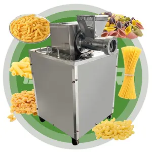 Volautomatische Italië Cassave Spaguetti Industriële Gourmet Machine Pasta Stro Maken Extruder Onderdeel 250Kg Apparatuur