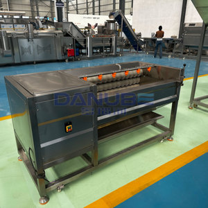 Automatic Potato Chips Fried Line Potato Cleaning Peeling Slicing and Frying <b>Production</b> Line - Product Image 2