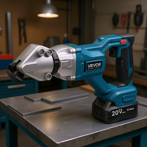 Cizalla Metálica Inalámbrica Vevor de 20V con Batería de Iones de Litio, Cortadora de Láminas con Cabezal Giratorio de 360 Grados, Herramienta de Corte de Grado Industrial - Product Image 2