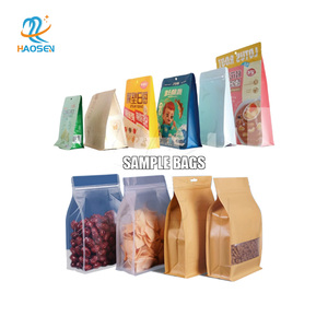 Máquina de fabricación de bolsas de sellado térmico de 8 lados de plástico de alta velocidad <span class=keywords><strong>AL</strong></span> plástico compuesto wicket hojas de té bolsa caja máquina para hacer bolsas - Product Image 4