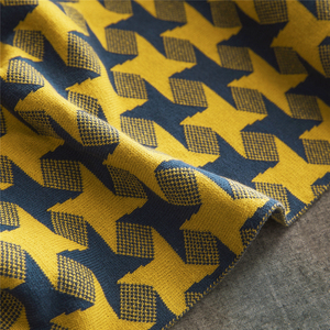 Manta de peso grueso para picnic de bebé, algodón orgánico, jacquard de pata de gallo - Product Image 5