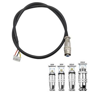 2/<span class=keywords><strong>3</strong></span>/4/5 Core ตัวเชื่อมต่อโลหะแบบผลัก-ดึงปลั๊กการบิน/ซ็อกเก็ตสำหรับสายรัดรถจักรยานยนต์ - Product Image 1