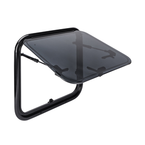 Fenêtre de <span class=keywords><strong>camping</strong></span>-<span class=keywords><strong>car</strong></span> certifiée E-Mark, 800x450mm, double vitrage acrylique avec support à vérin à gaz, cadre noir pour <span class=keywords><strong>camping</strong></span>-<span class=keywords><strong>car</strong></span>/caravane/autocaravane - Product Image 4