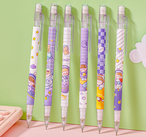 自动无锐化铅笔，卡通可爱学生文具书写和绘画，印度廉价散装笔 - Product Image 2