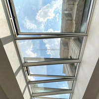 Intelligentes Dachfenster Modulares Sonnenschutz- und Entwässerungssystem mit Automatischer Belüftung für Wintergarten und Villa