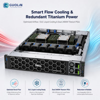 Serveur de virtualisation cloud Dell PowerEdge R760 2U, double processeur Intel Xeon, 8 To de mémoire, serveur d'entreprise pour VDI et calcul dense