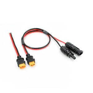 Slocable, высокое качество, солнечная энергия, солнечная энергия, солнечный разъем для XT60 Солнечный зарядный кабель 10AWG 12AWG 14AWG - Product Image 3