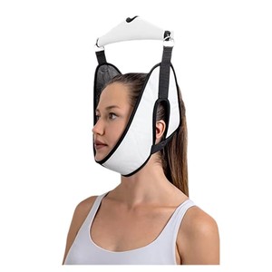 Ceinture de traction cervicale, dispositif de suspension du cou avec sangle réglable pour usage domestique - Product Image 5