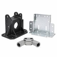 Support de fixation lourd en acier/acier inoxydable usiné CNC sur mesure, fabrication de tôlerie, soudage, base de support d'estampage
