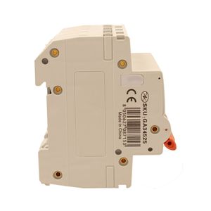 Interruttore Automatico MCB Curva C 4P 4M 10000A C25A AC 400V IP20 IEC60898-1 PB8H - Product Image 5