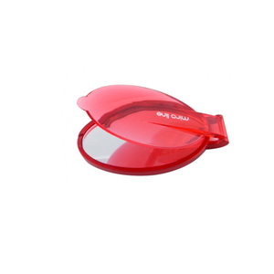 UV Coated Oval <b>Compact</b> <b>Mirror</b> With Promotional Design For Merchandising And Corporate Gift Solutions - Product Image 1