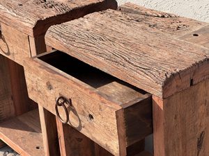 Wholesale Custom Natural <b>Bamboo</b> Wooden Couch Tray Holder Modern Design Style for Home Villa Hall for Coffee <b>Table</b> Sofa Bed <b>Table</b> - Product Image 5