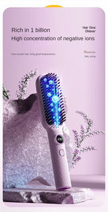 Cepillo Alisador y Rizador de Cabello Iónico Multifuncional Portátil, Peine Eléctrico de Calentamiento Rápido para Uso Doméstico - Product Image 3