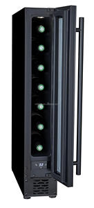 Vi7s 7 chai mini rượu vang mát được xây dựng trong hầm rượu vang đỏ/trắng/lấp lánh rượu vang lưu trữ điện 65 điện tử Nhiệt độ 16 R600a - Product Image 4